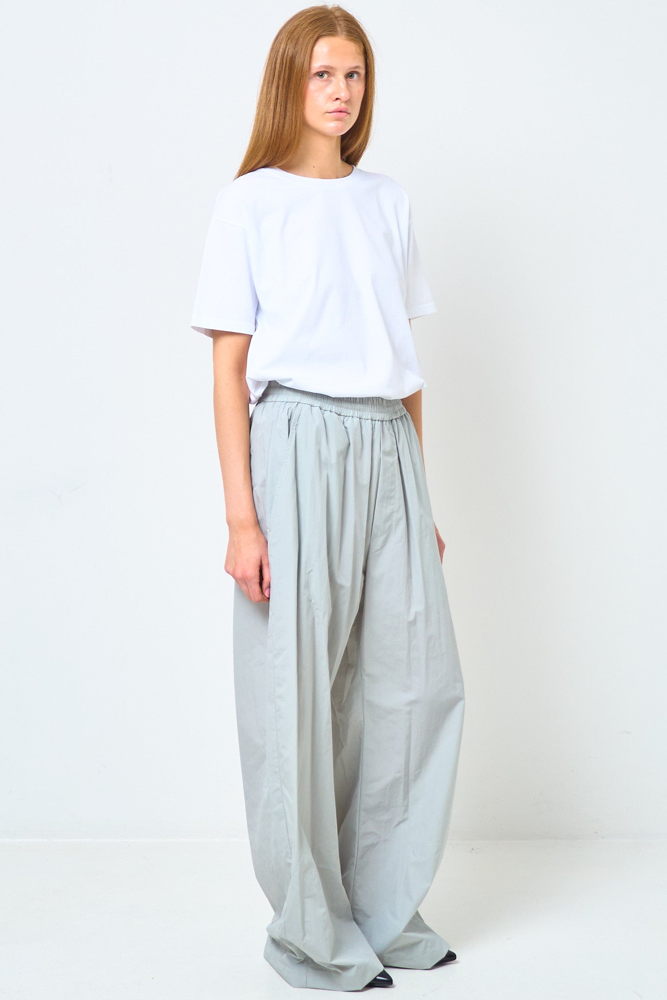 Straight Leg Track Pants Grey