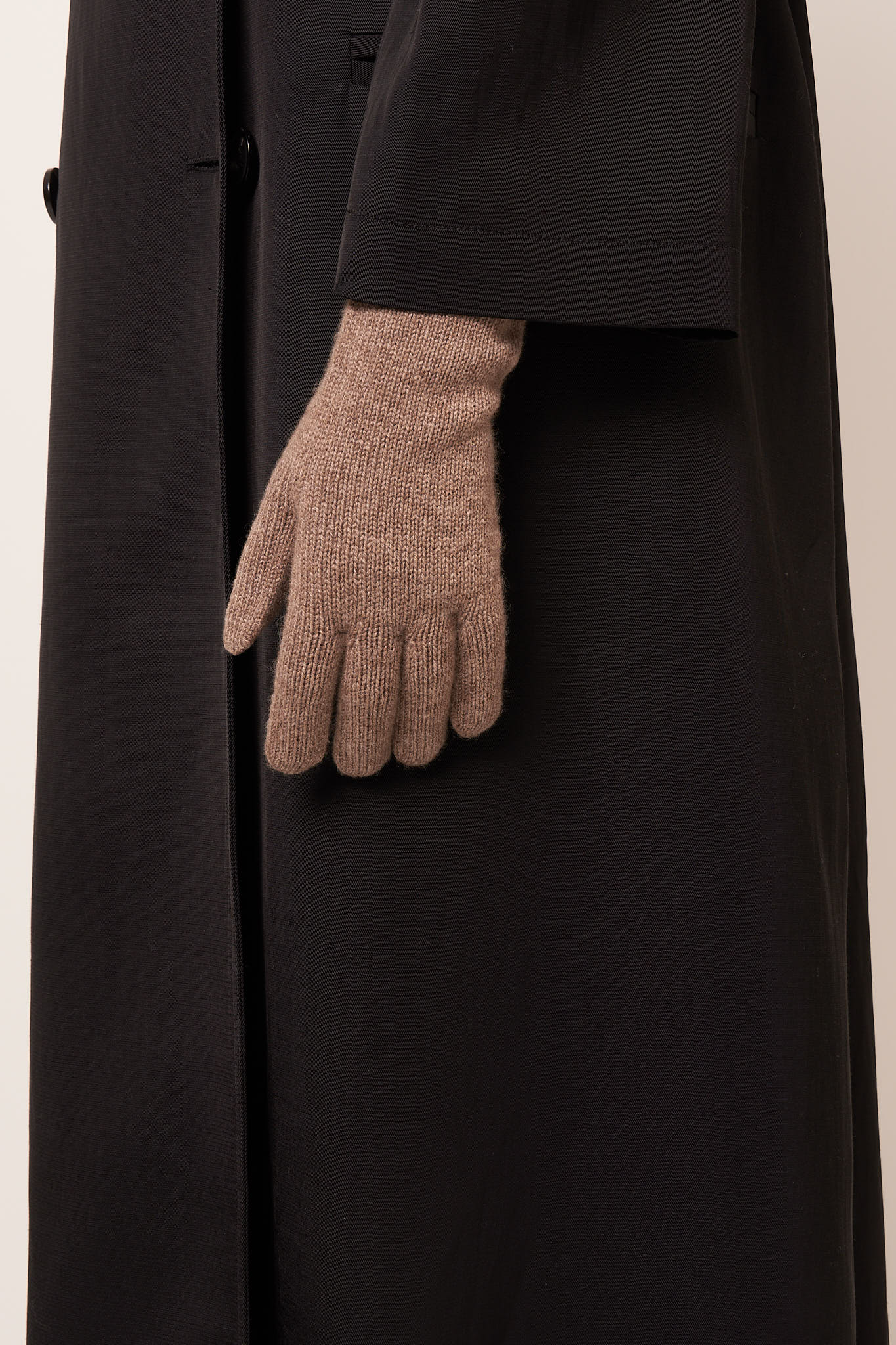 Whitney Cashmere Gloves Taupe