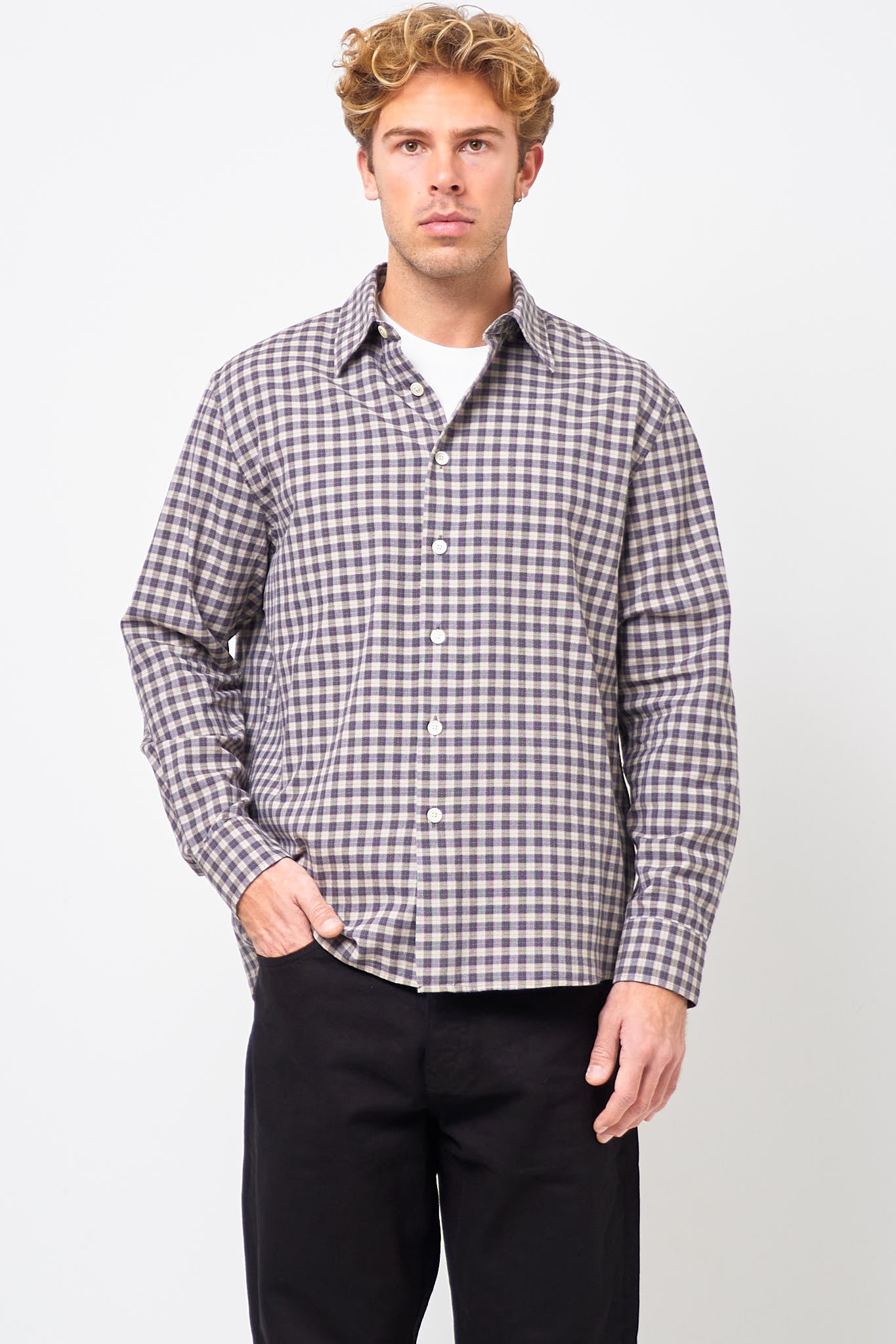 Studio Shirt Dark Sand
