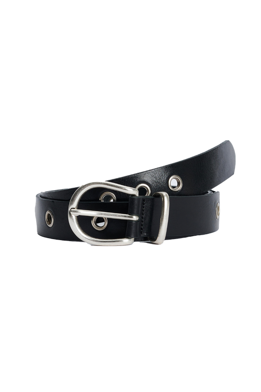 Eyelet Belt Black