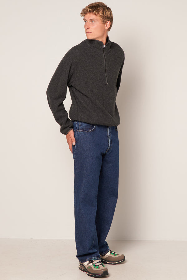 Wool Zip Anthracite