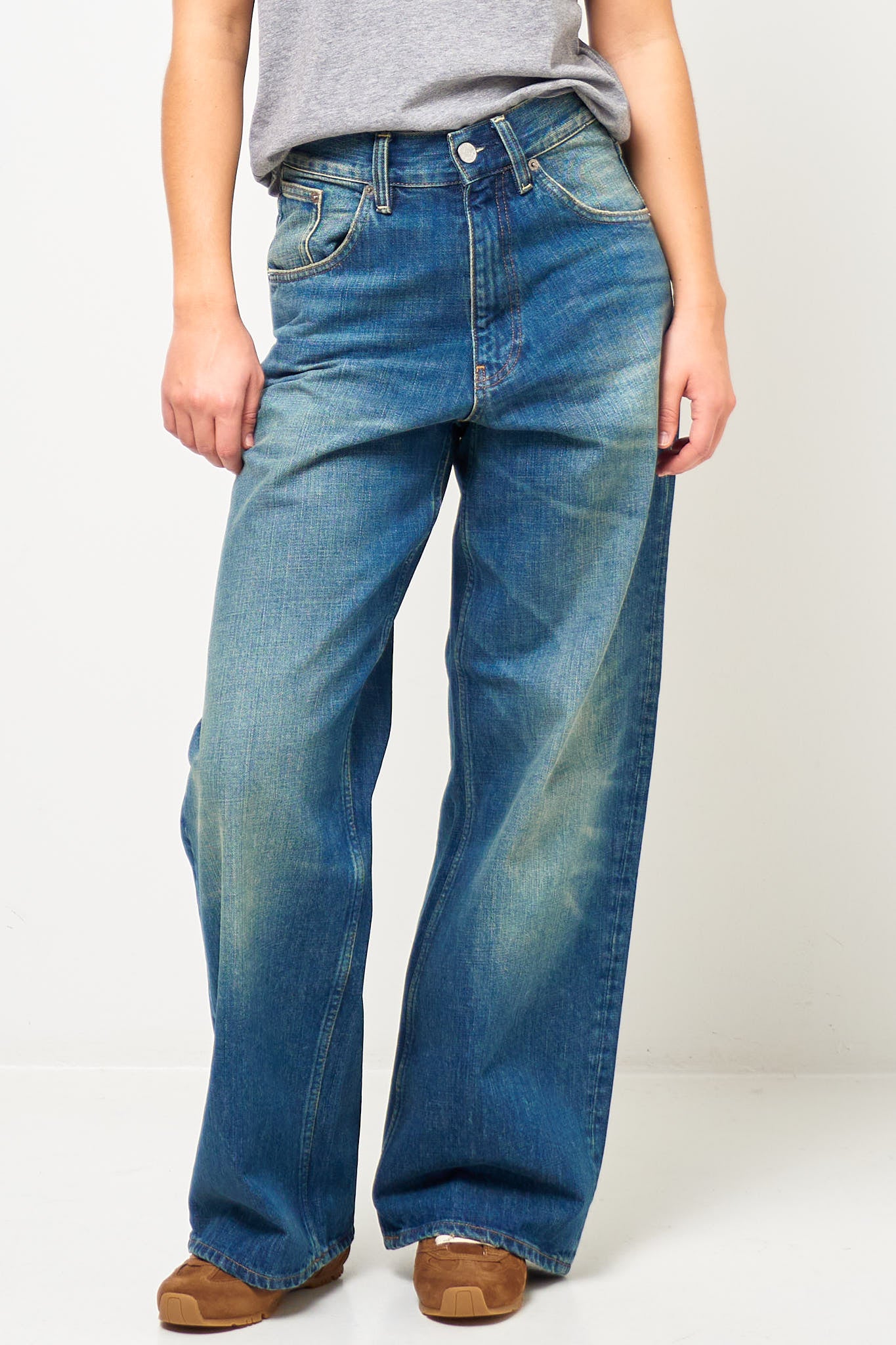 Super Wide Jeans Deep Vintage