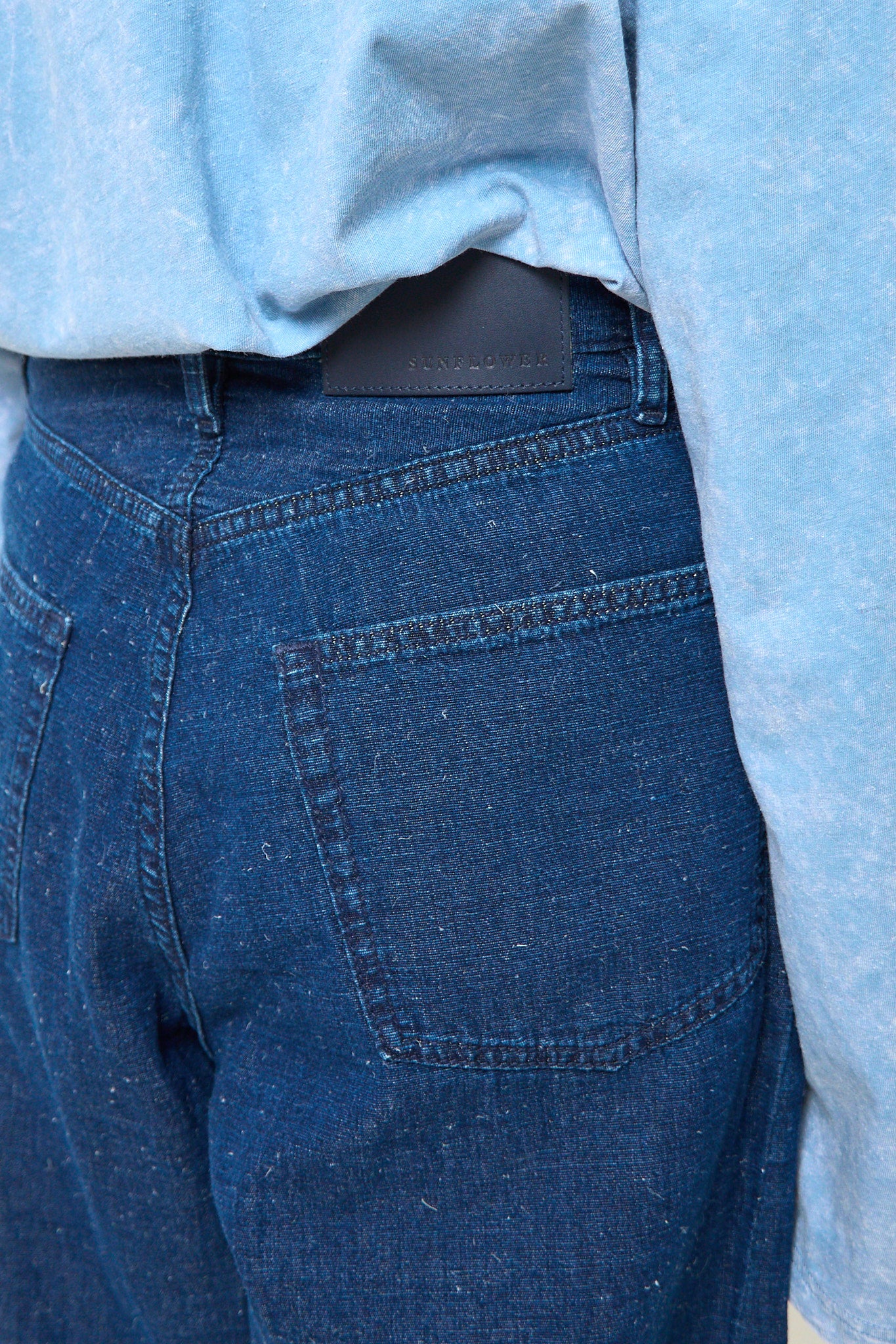 Super Wide Twist Indigo Hemp