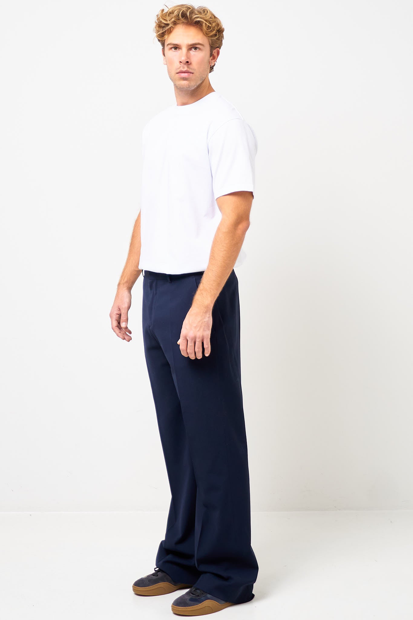 Tailored Trousers Navy