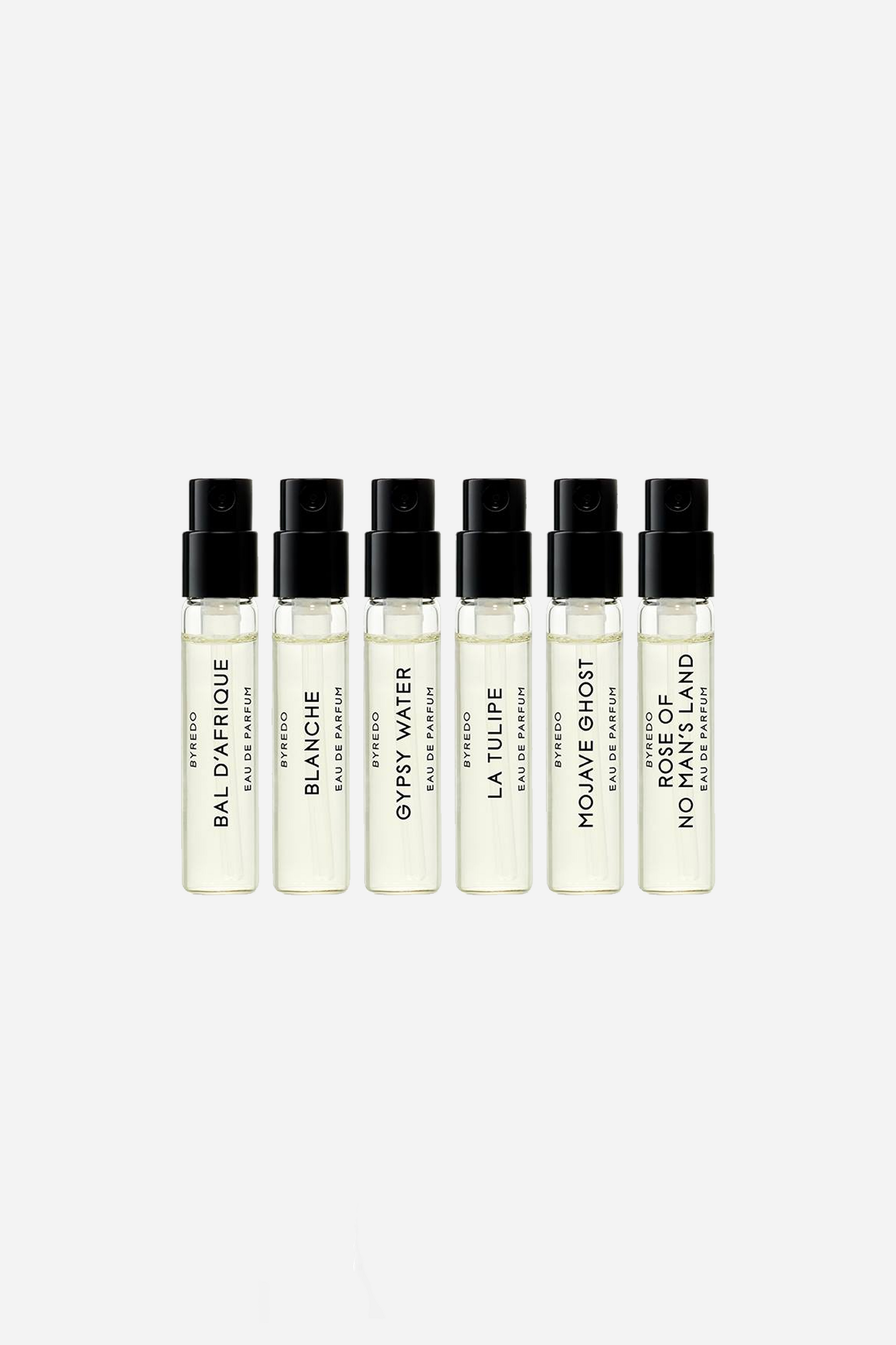 Sample Set Byredo Sample Pack Nasomatto Discovery Sample Set Of