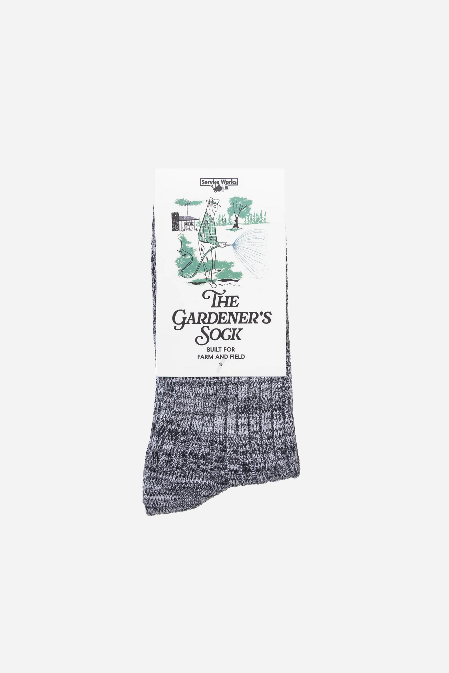 The Gardener's Sock Black