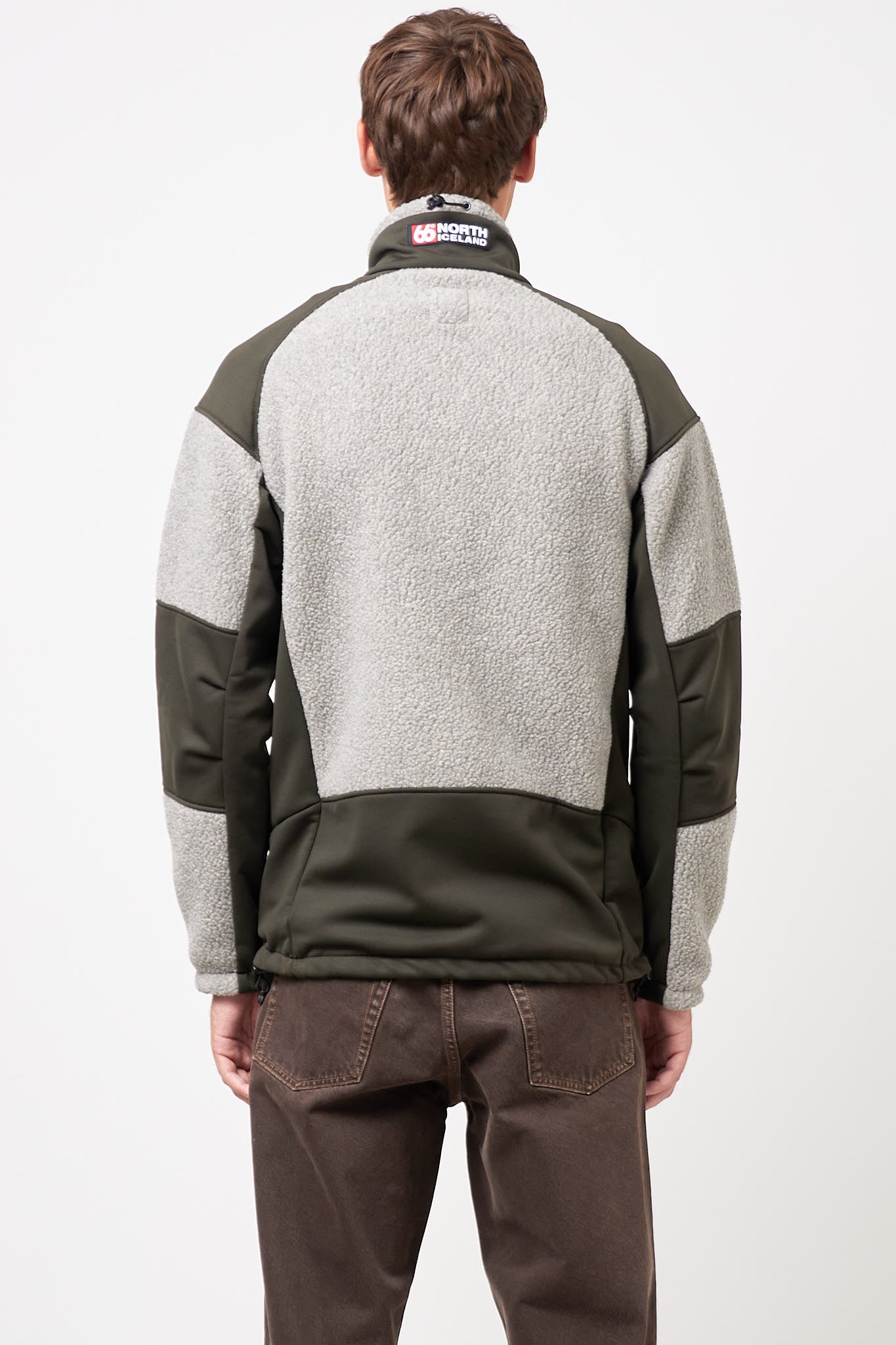 Tindur Shearling Jacket Stone