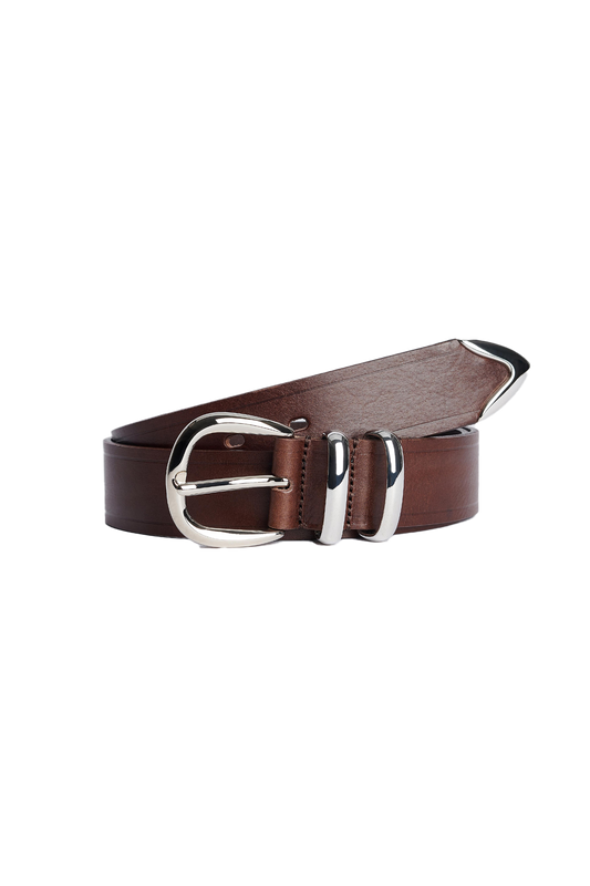 Tip End Belt Brown