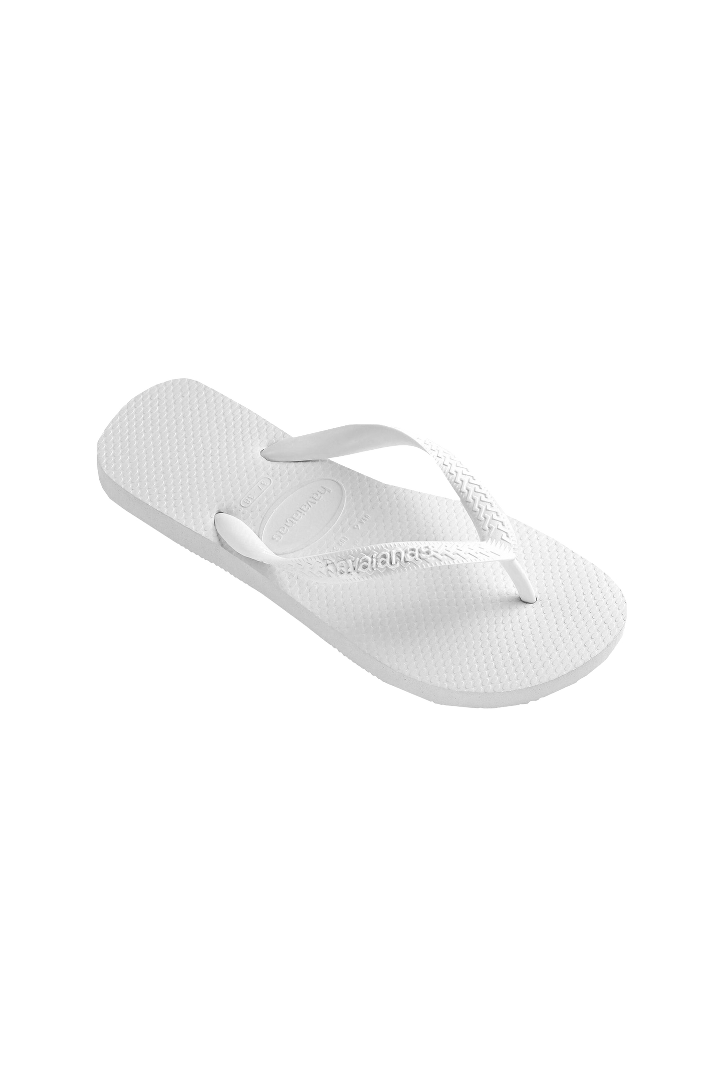 Top Flip Flops White