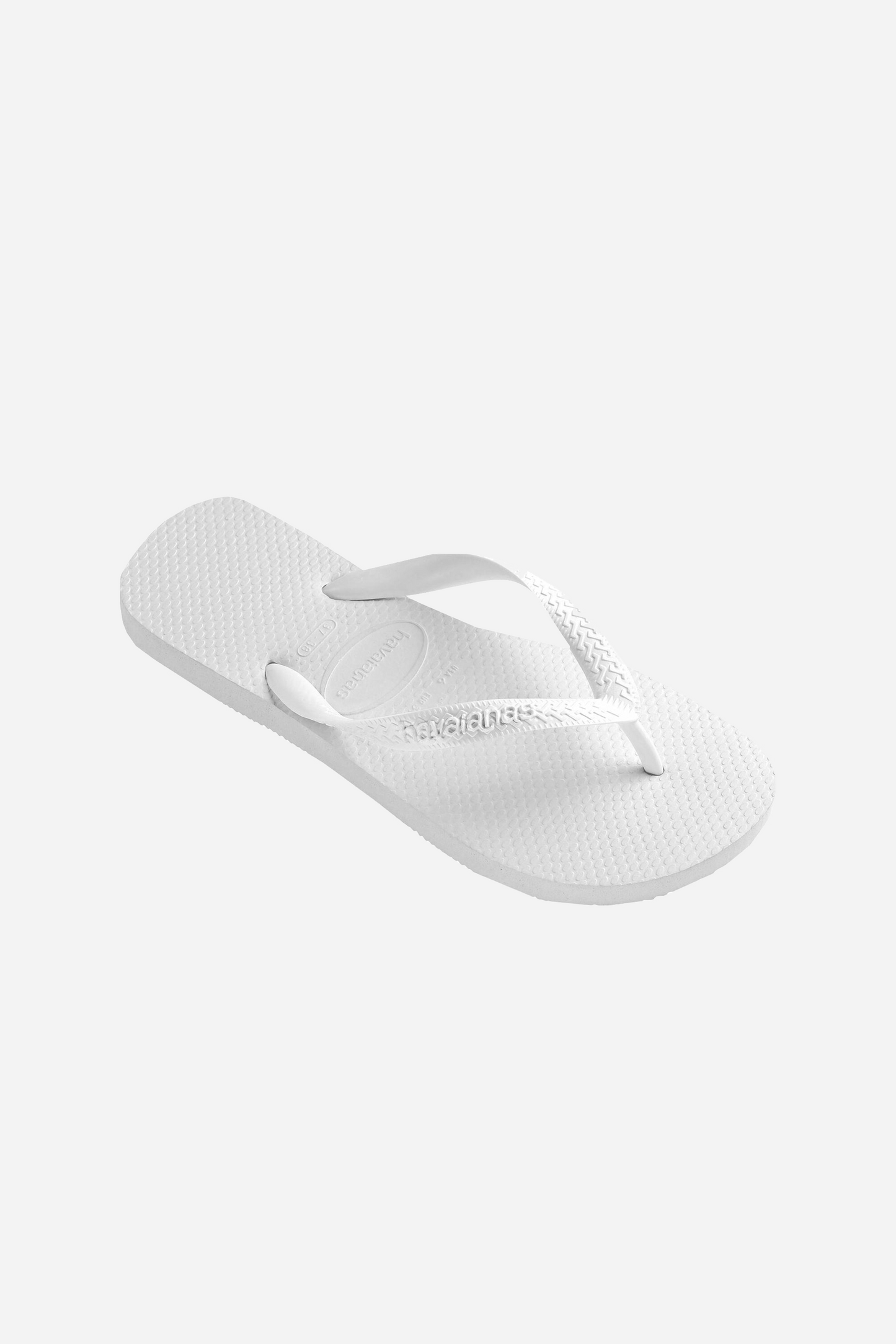 Top Flip Flops White