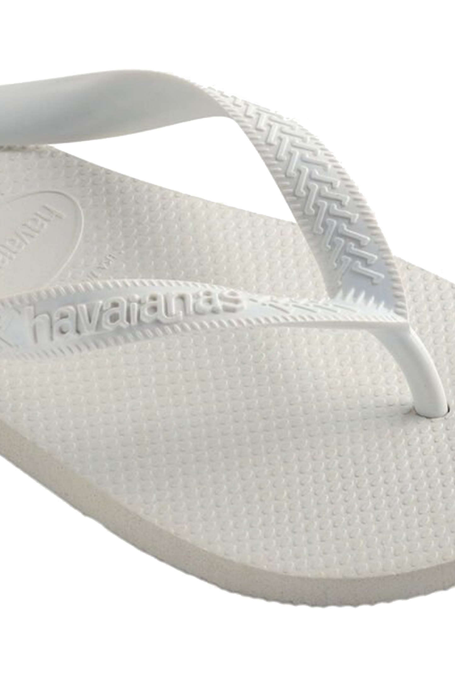 Top Flip Flops White