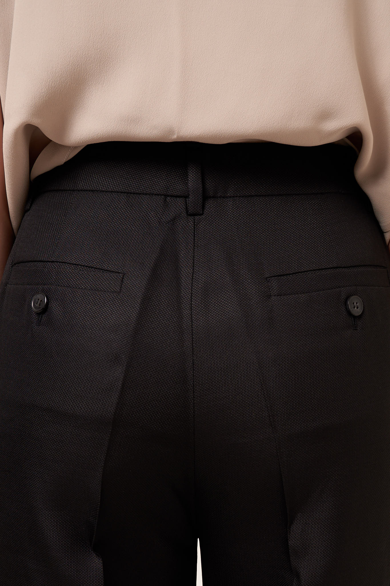 Tuesday Trousers Black Silk