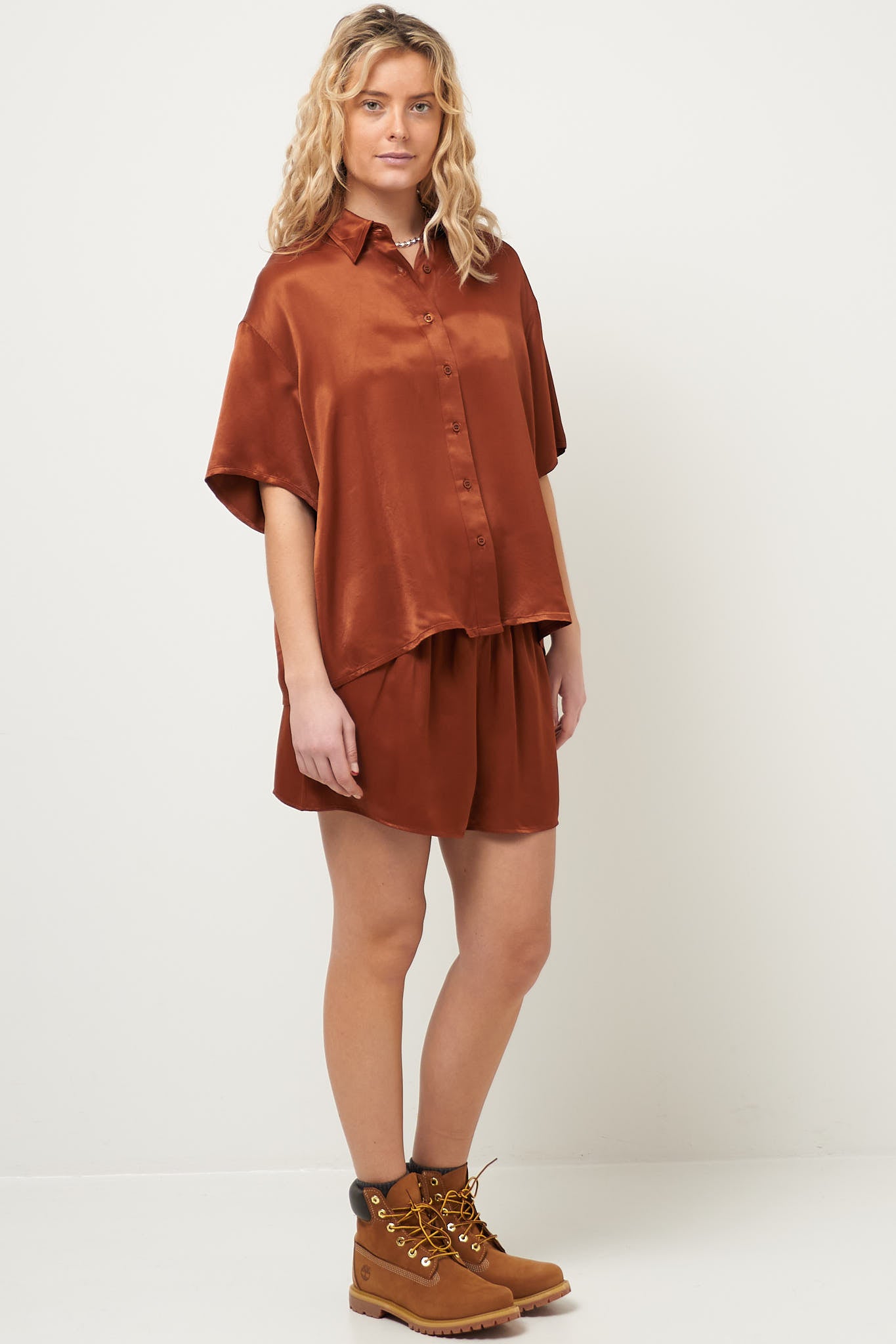 Unyl S/S Shirt Cinnamon