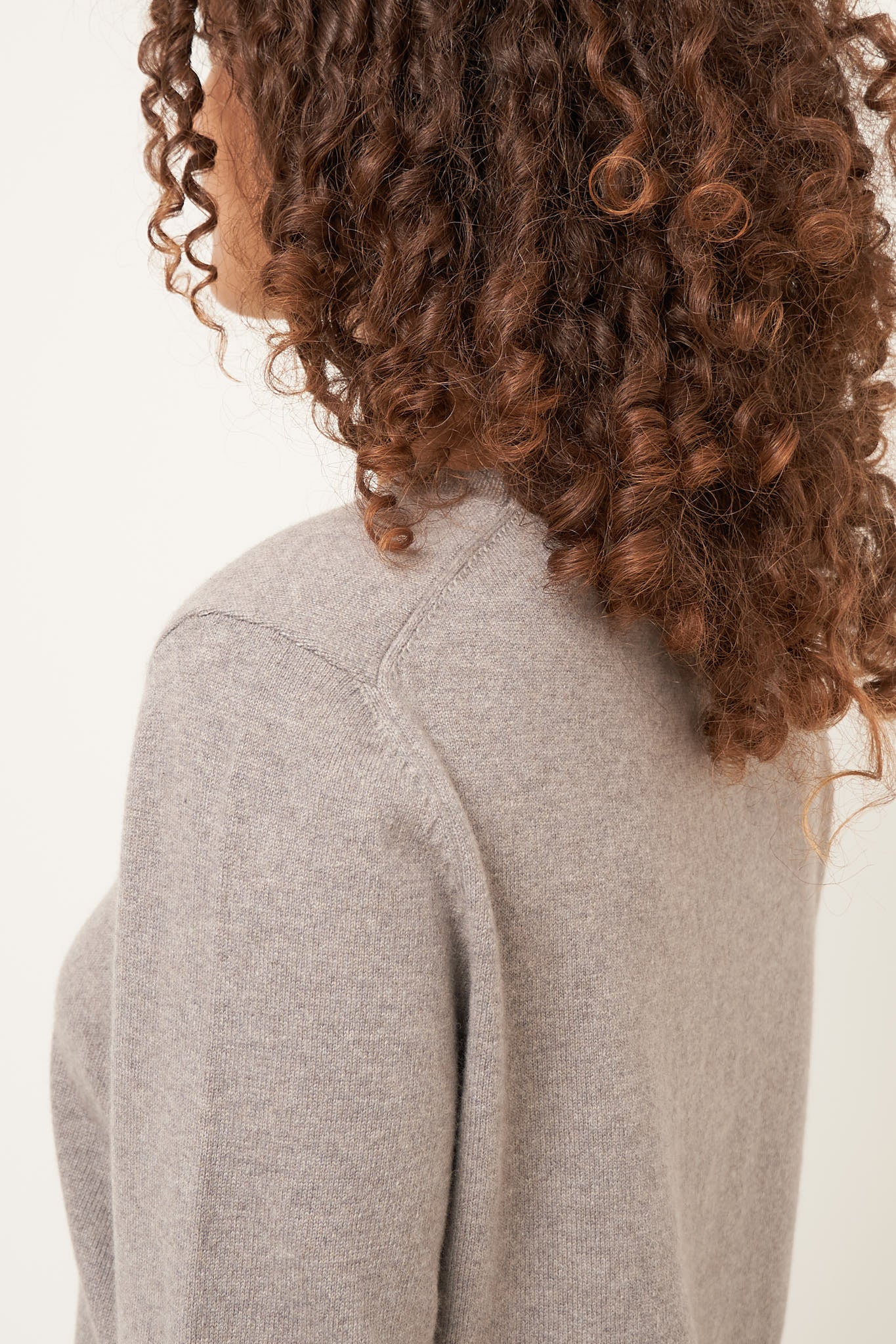 Vigga Cashmere Sweater Taupe