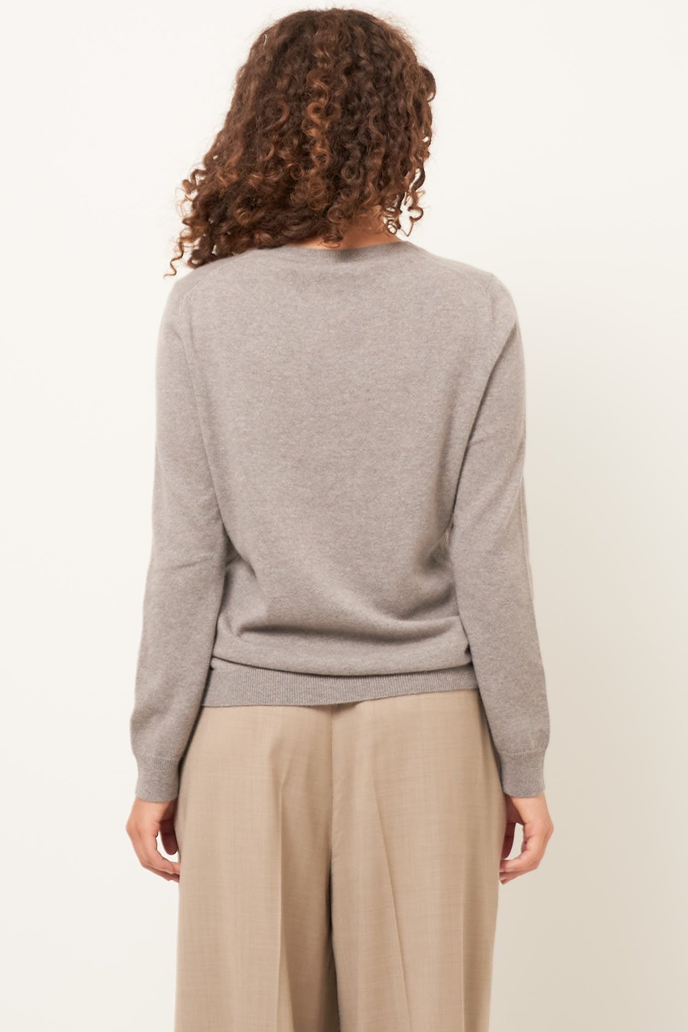 Vigga Cashmere Sweater Taupe