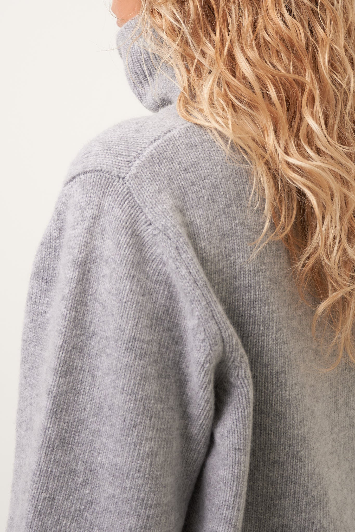 Certain Roll Neck Sweater City Grey