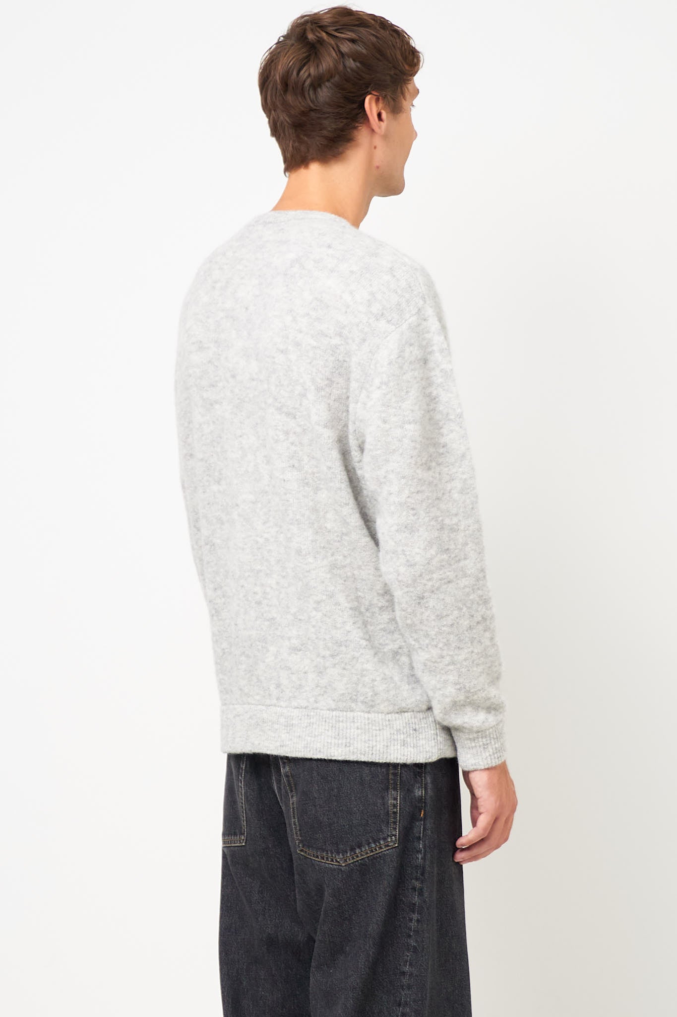 Vitow Sweater Light Gray Melange
