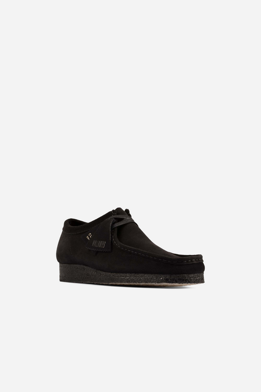 Wallabee Black Suede