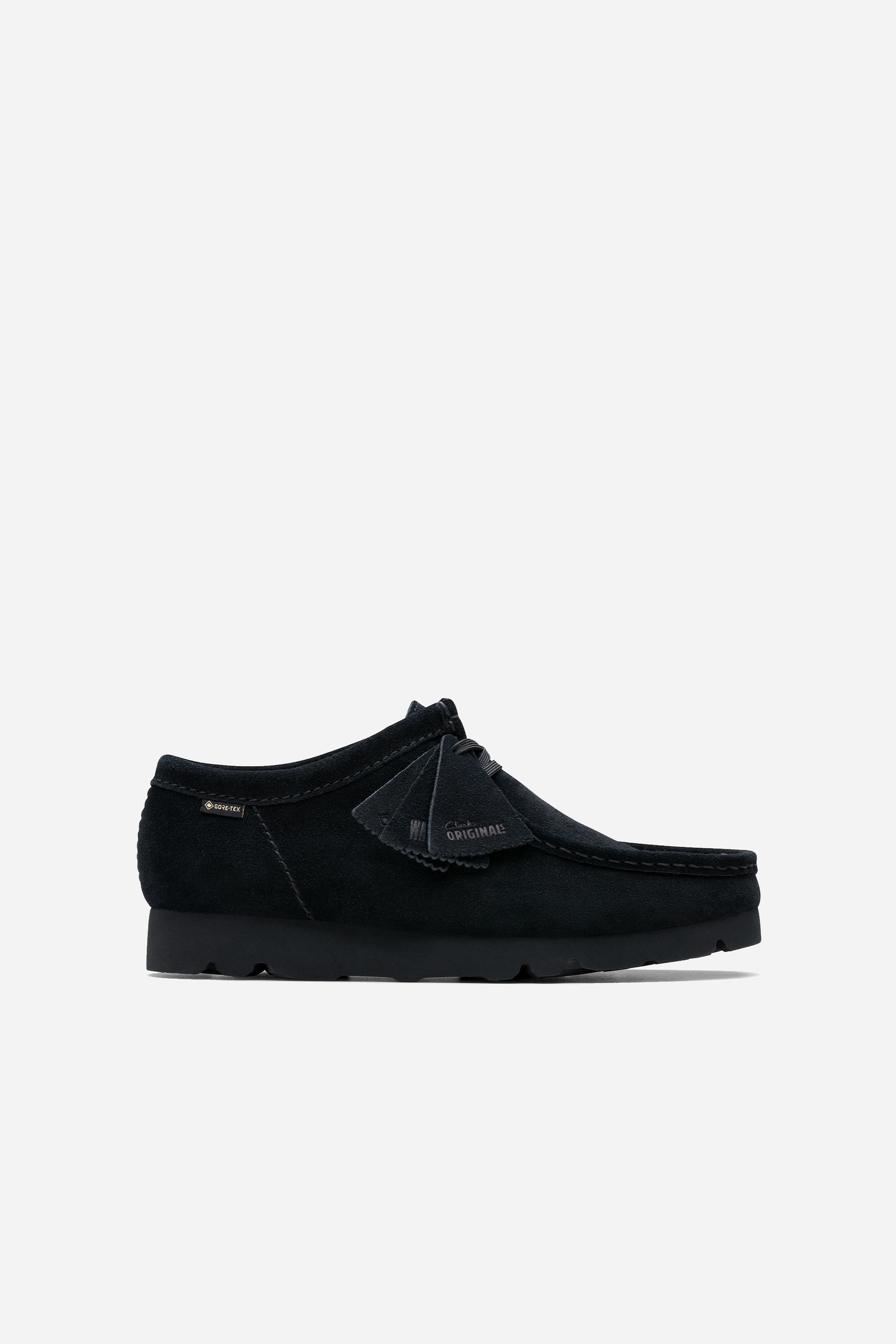 Black high quality suede wallabees
