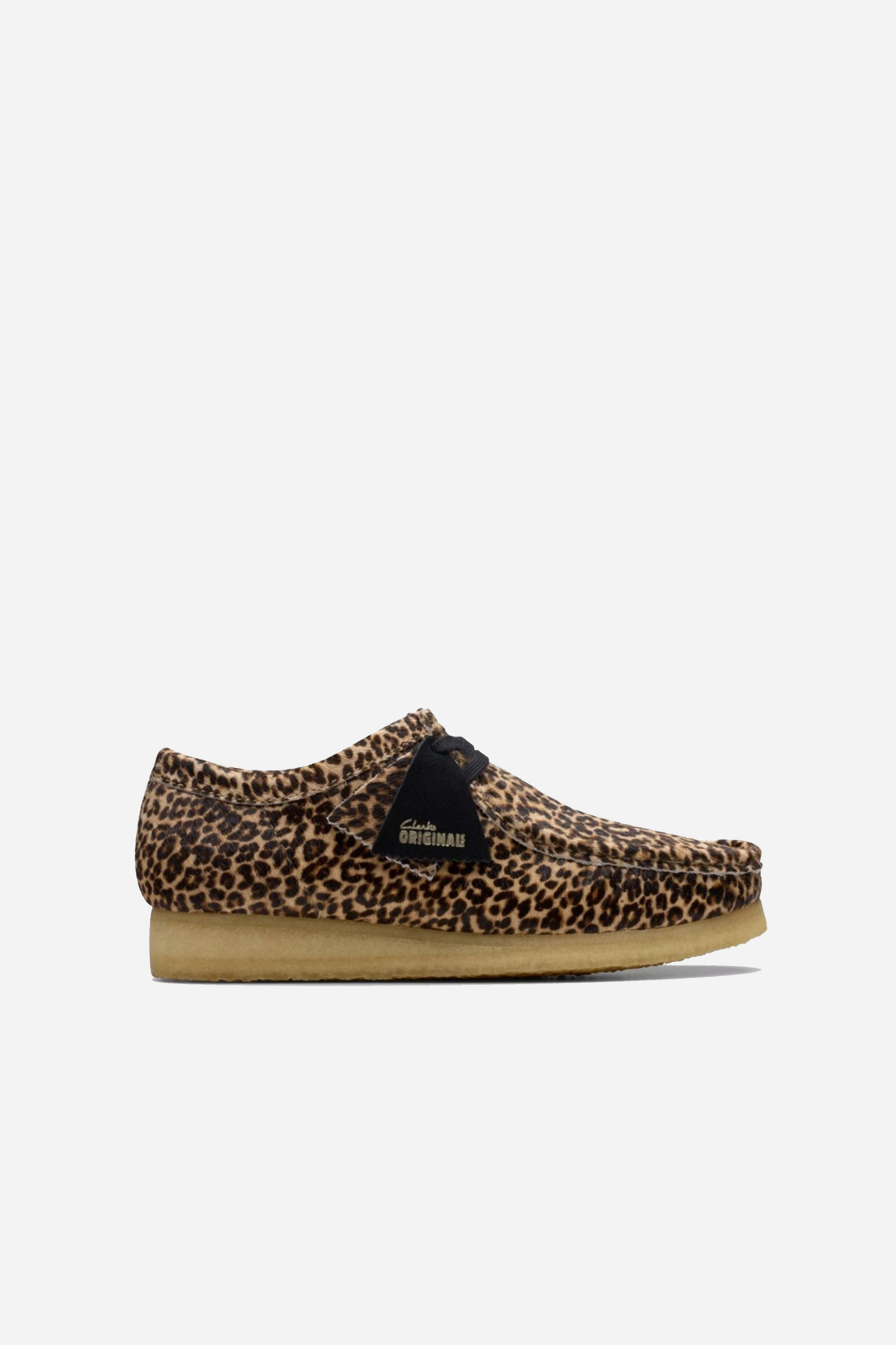 Clarks leopard flats hotsell