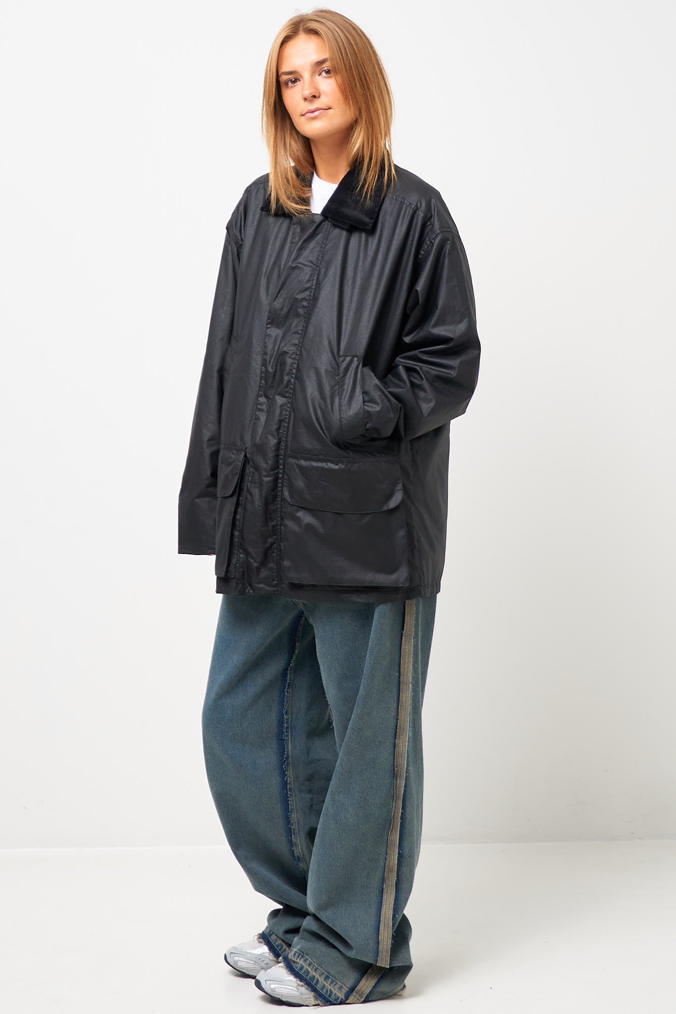 Sunflower - Waxed Ripstop Leisure Jacket Black – STRØM
