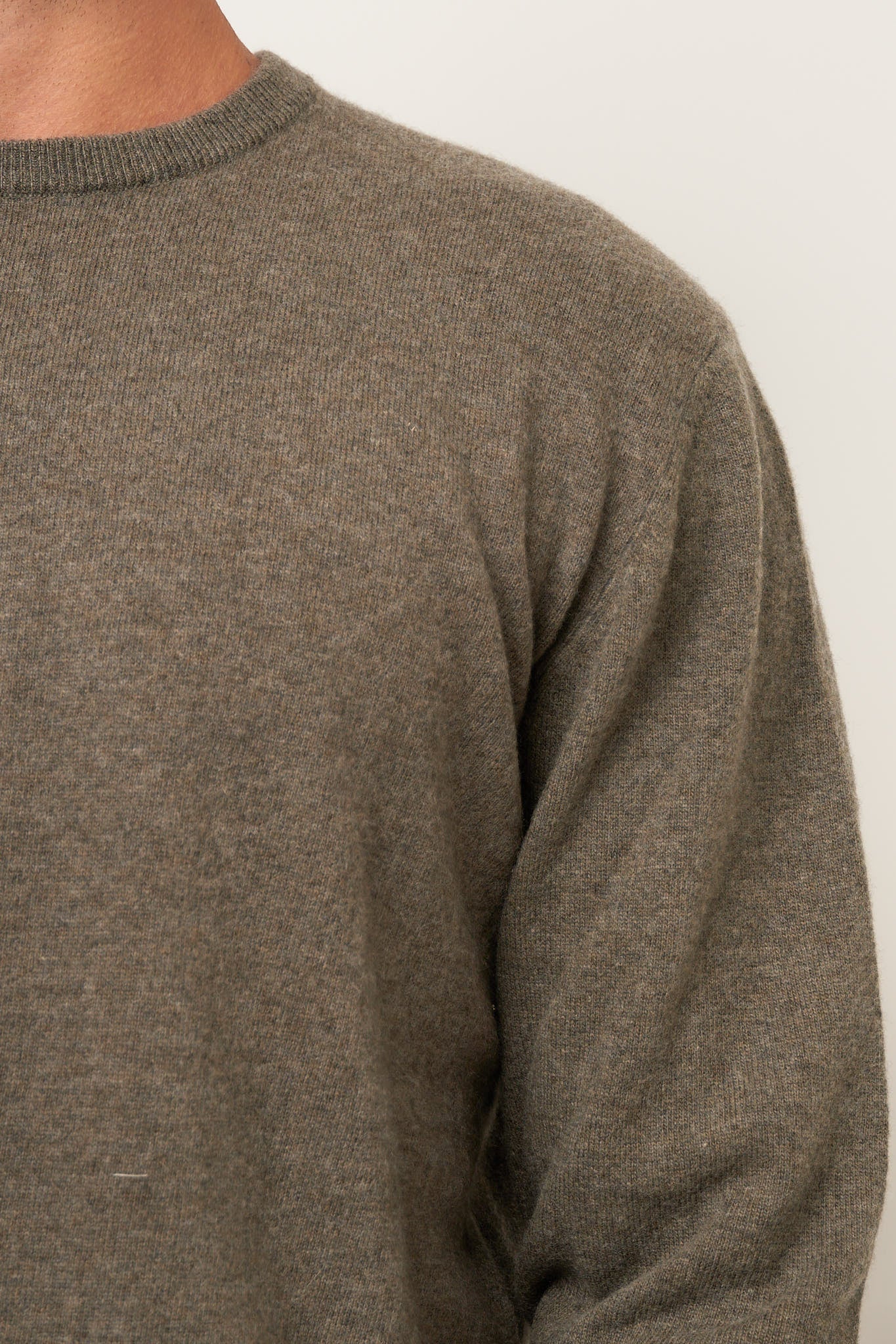 Waylon Lambswool Sweater Army Green