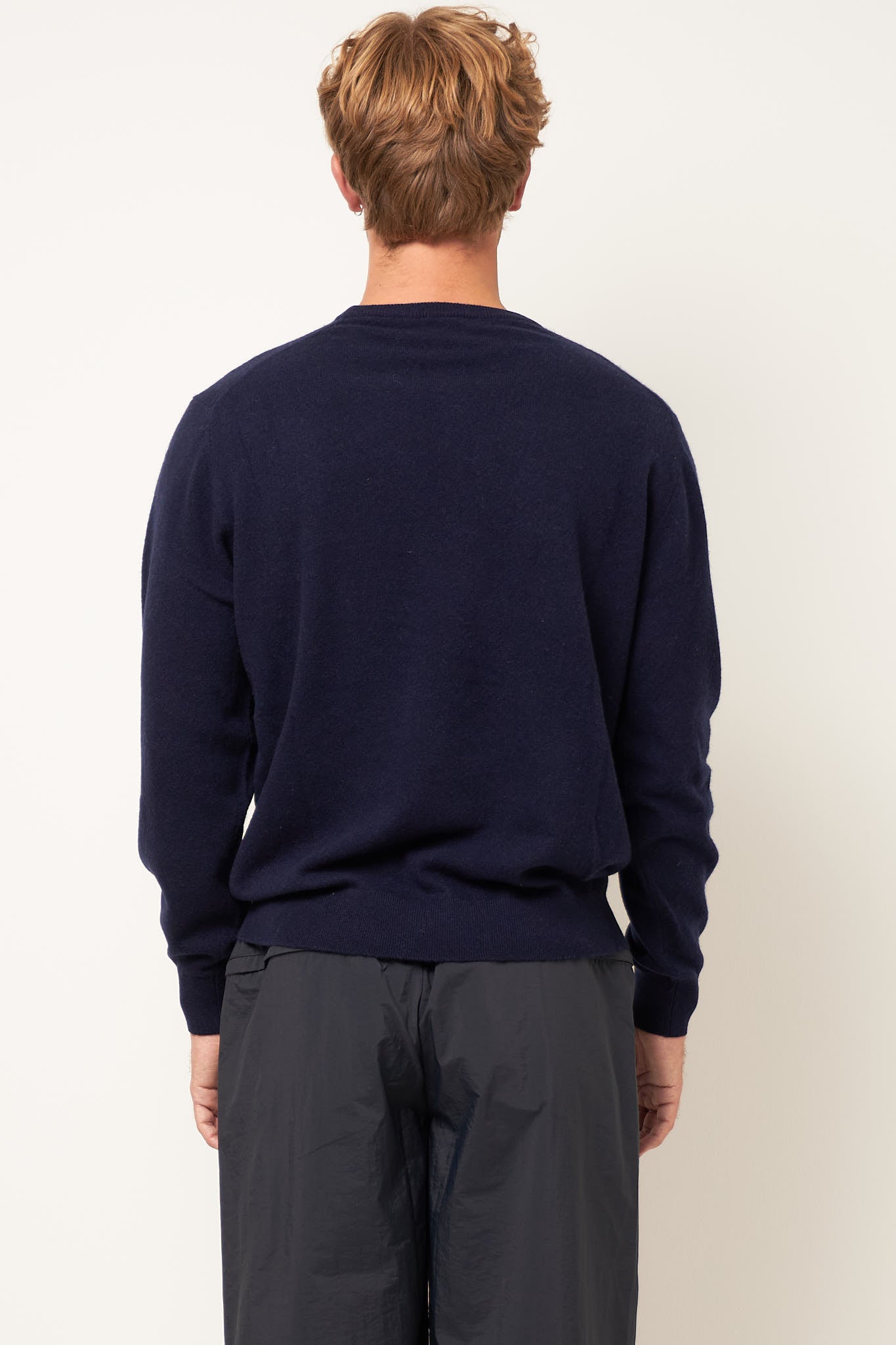 Waylon Lambswool Sweater Navy