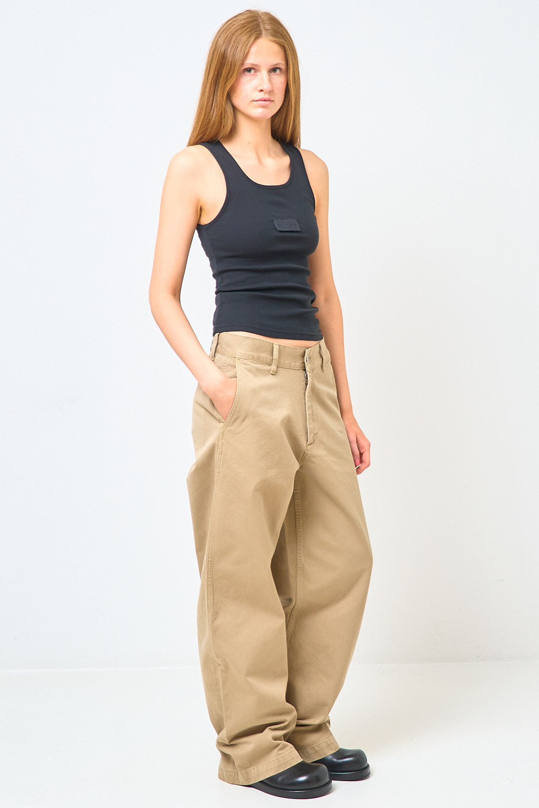 Sunflower - Wide Twist Chino Khaki – STRØM