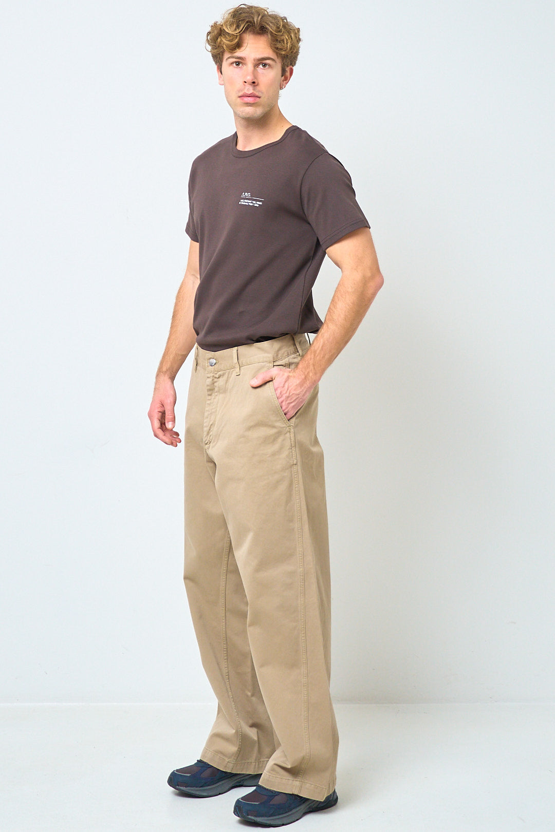 Sunflower - Wide Twist Chino Khaki – STRØM