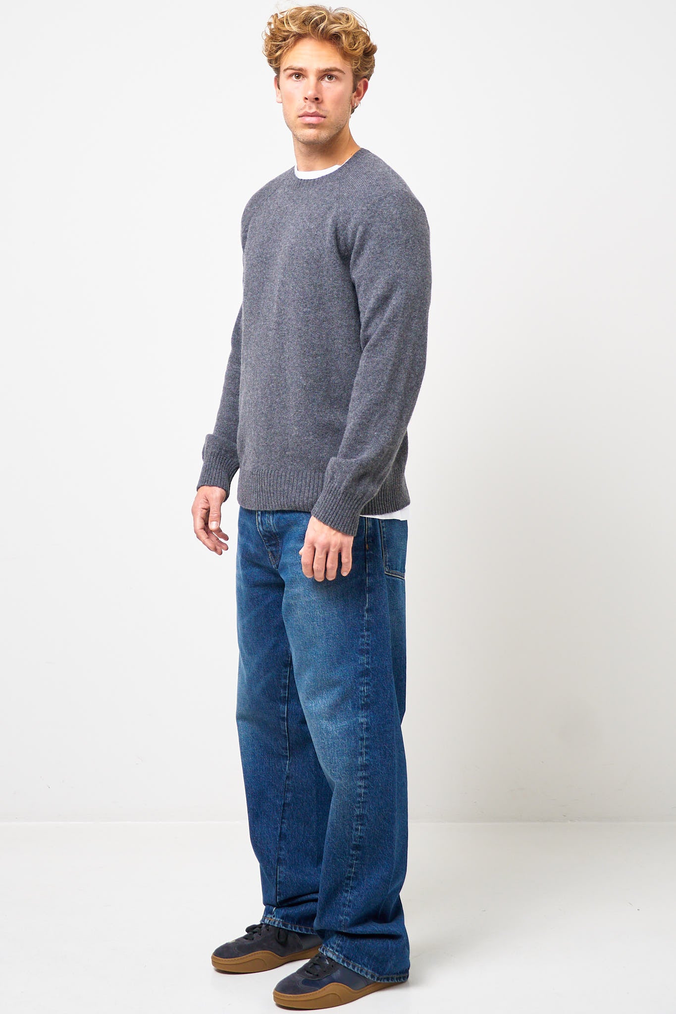 Wiggo Super Soft Sweater Anthracite Grey