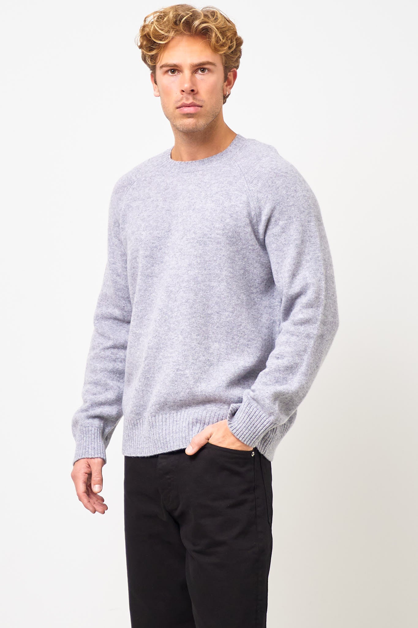 Wiggo Super Soft Sweater City Grey