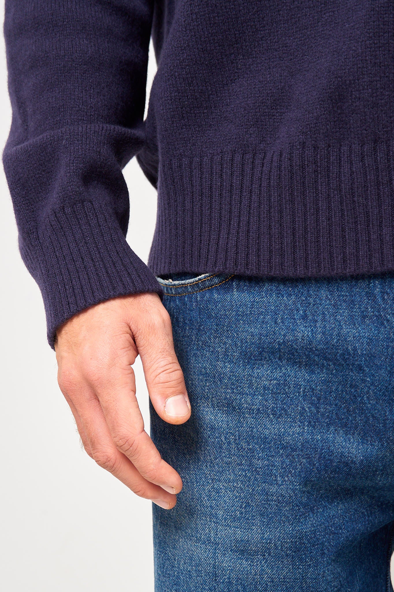 Wiggo Super Soft Sweater Navy