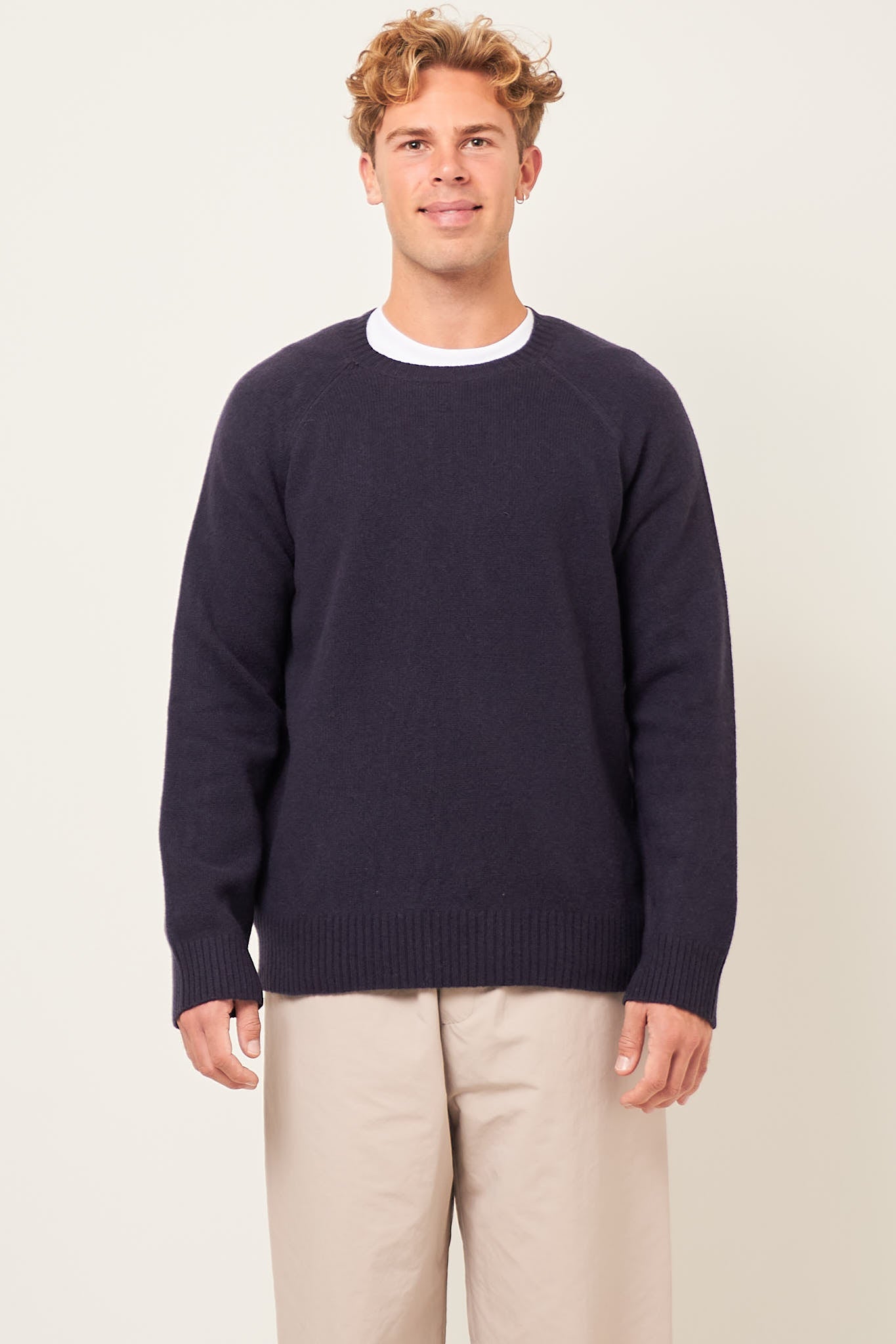 Wiggo Super Soft Sweater Navy