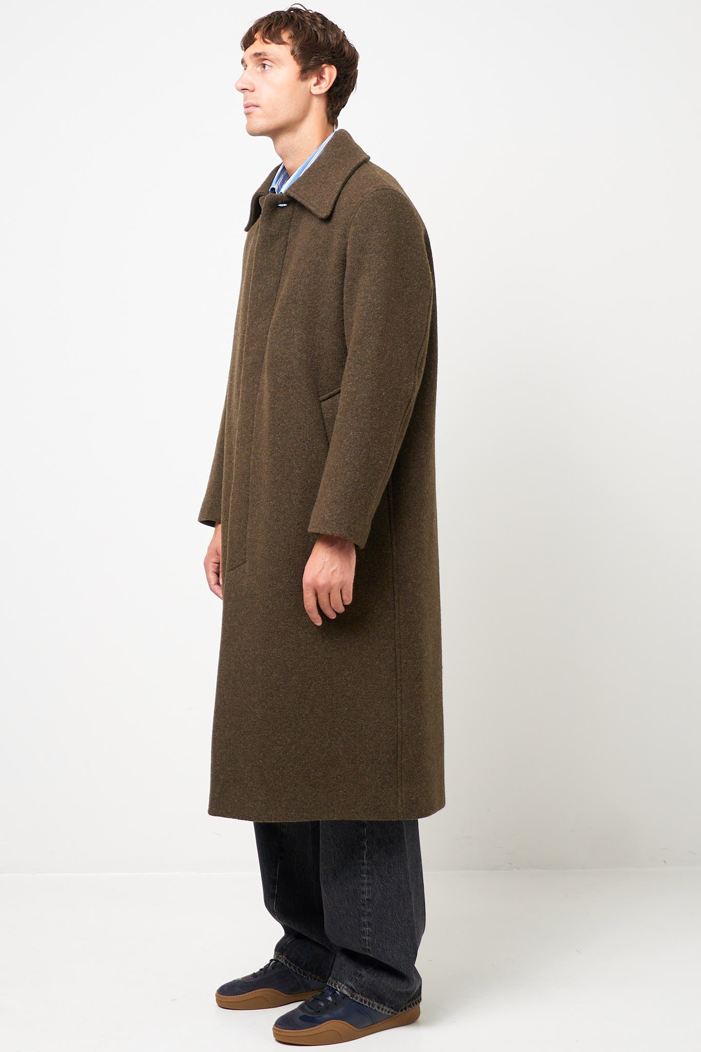 Winter Coat Green Moss