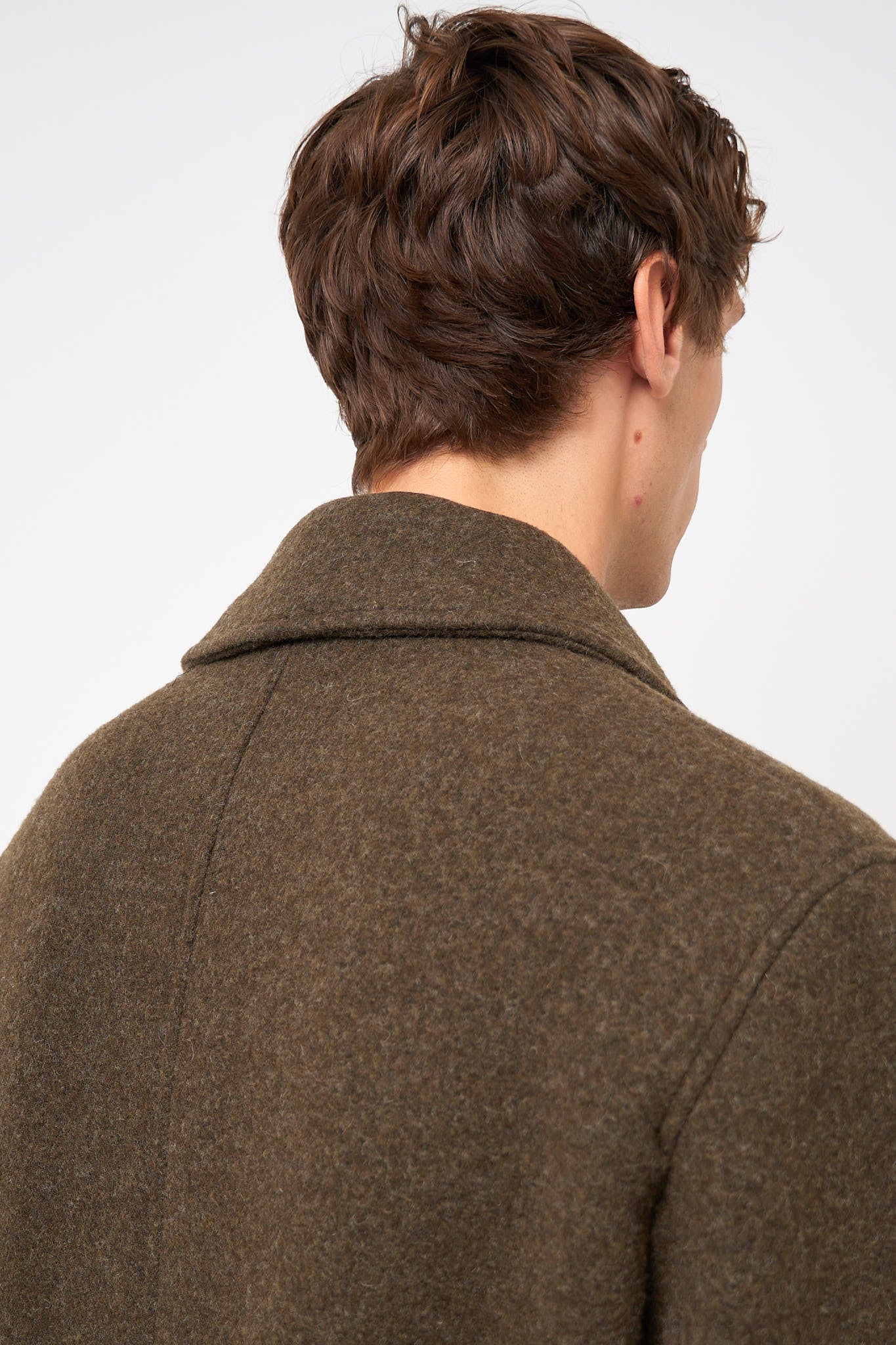 Winter Coat Green Moss