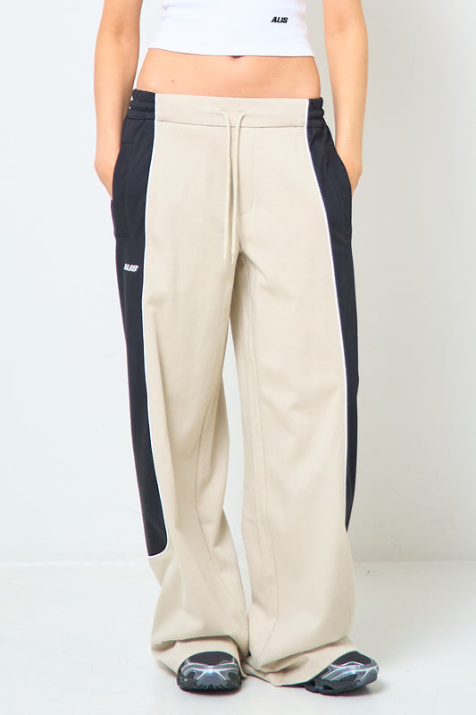 Yago Tony Fit Track Pants Black/Sand