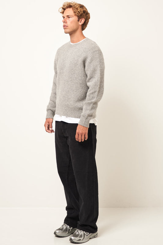 Yak Sweater Gray Melange