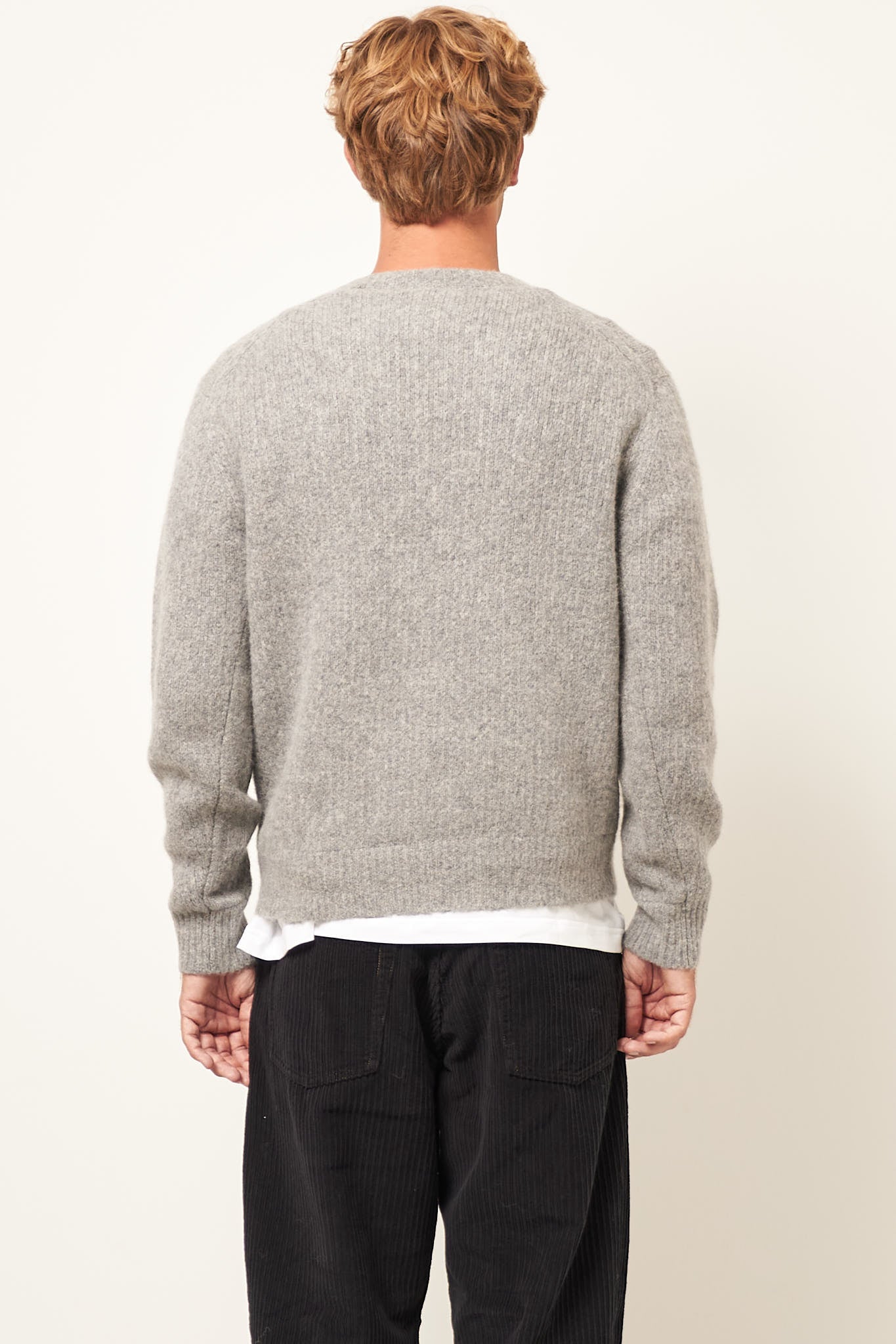 Yak Sweater Gray Melange