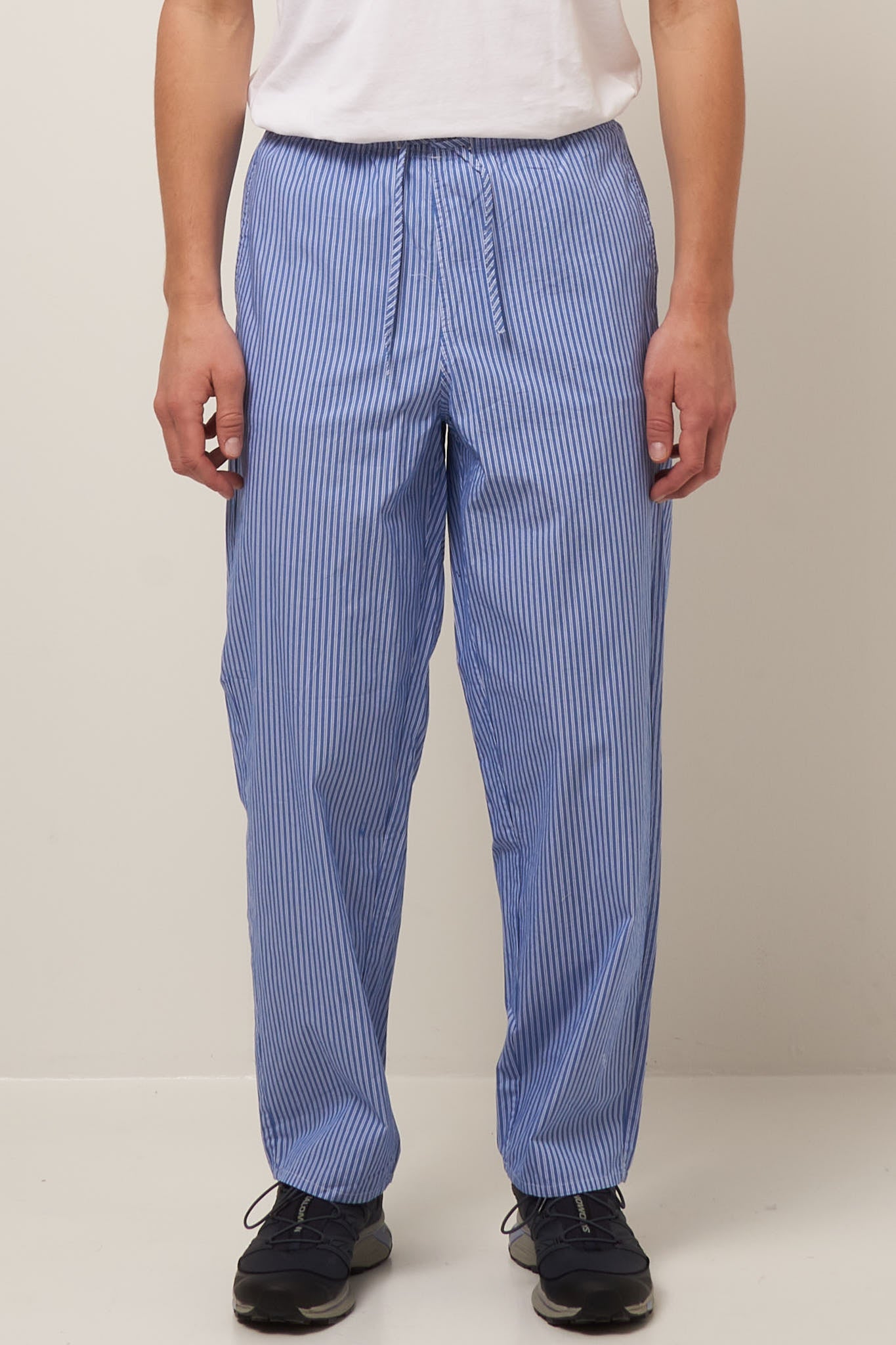 Zatybay Pants Aqua Stripes