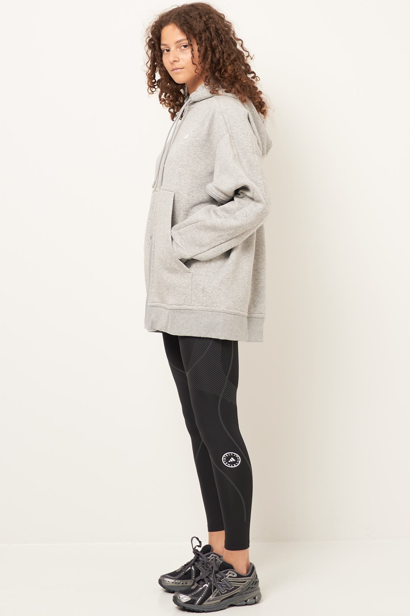  aSMC Pull On Sweatshirt Grey/White