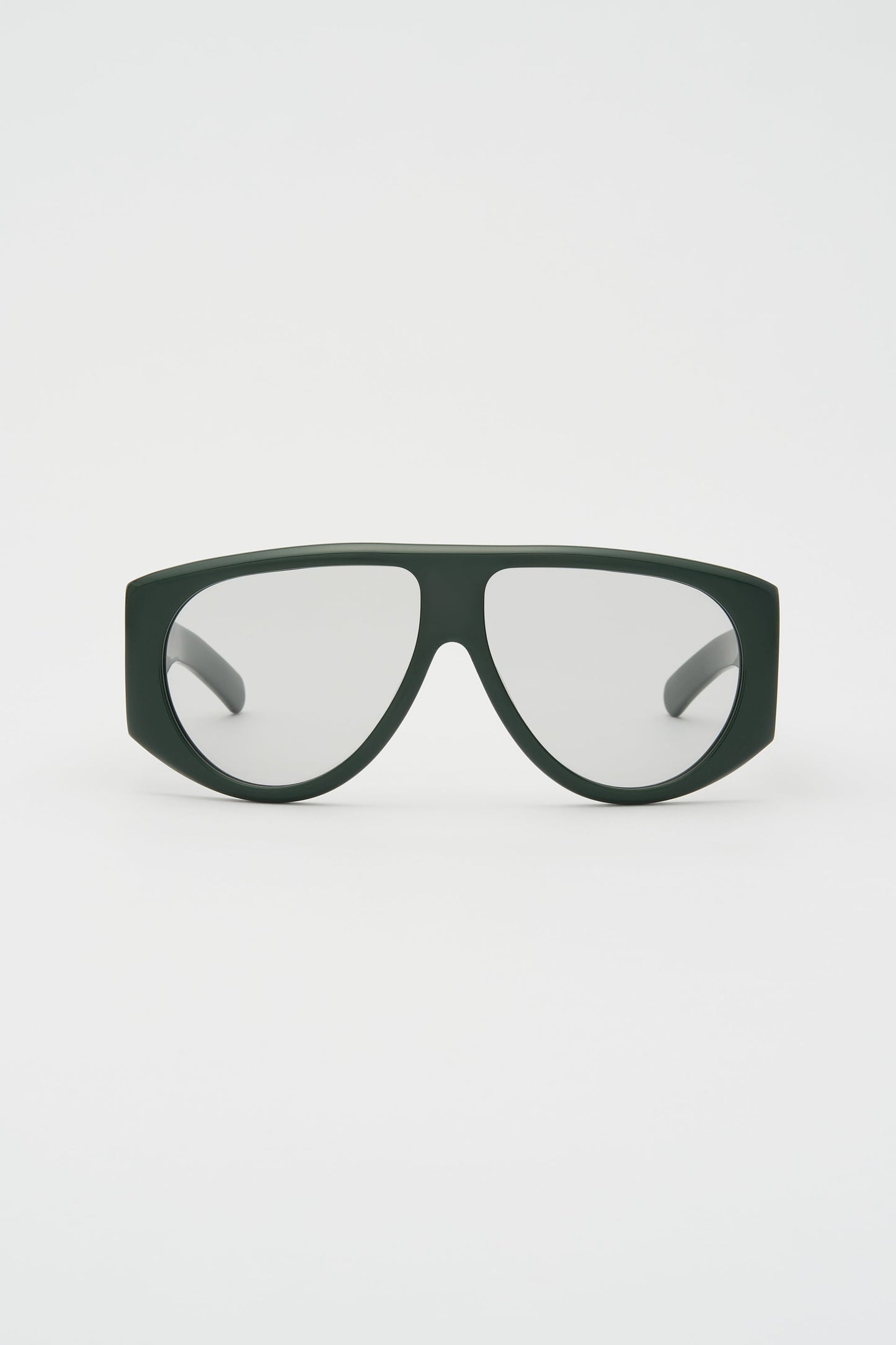 Flatlist Eyewear Berlyn Crystal Brown / Solid Brown Lens — Solbriller