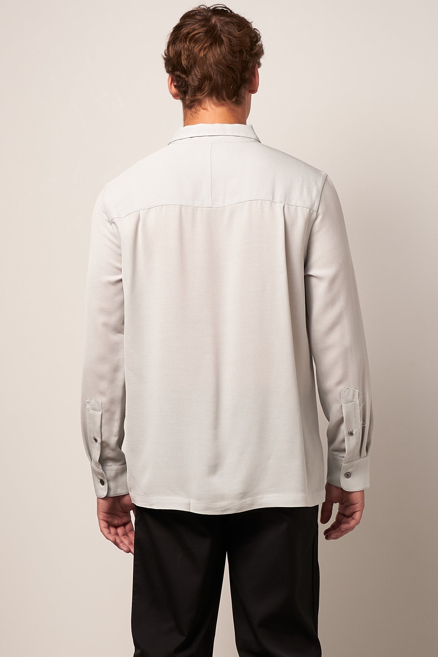 Farm Shirt Ice Crepe Grey