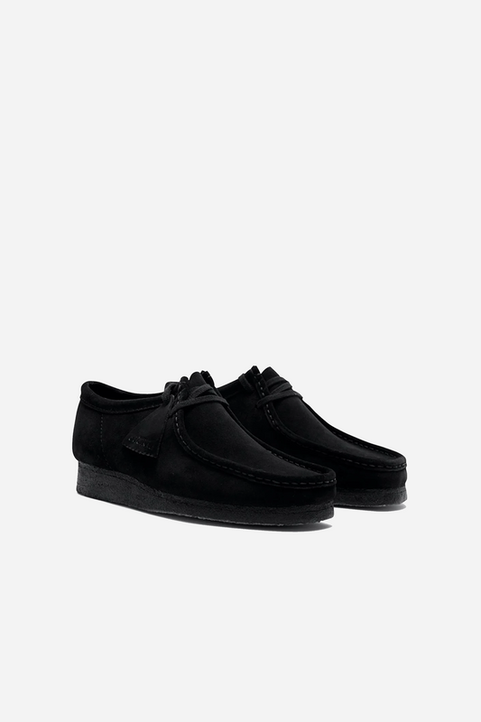 Wallabee Black Suede