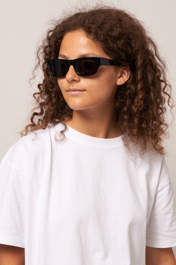 Frankie Solid Black/Solid Black Lens