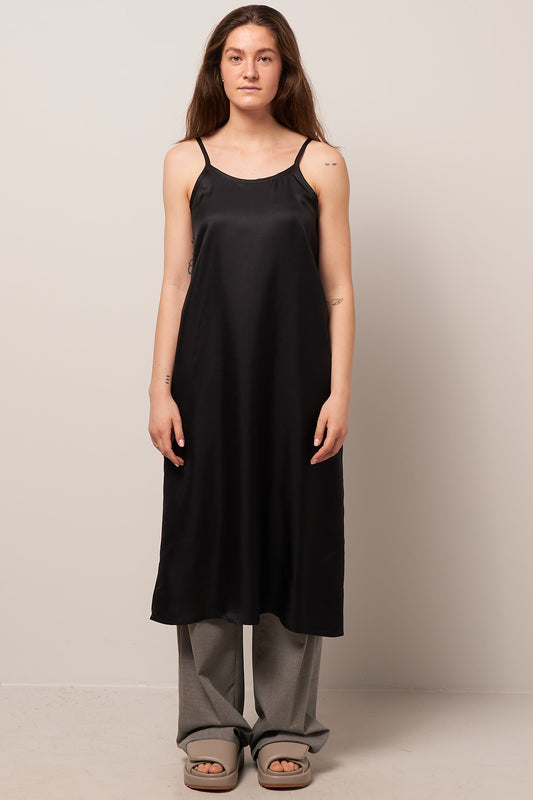 Nica Silk Dress Black