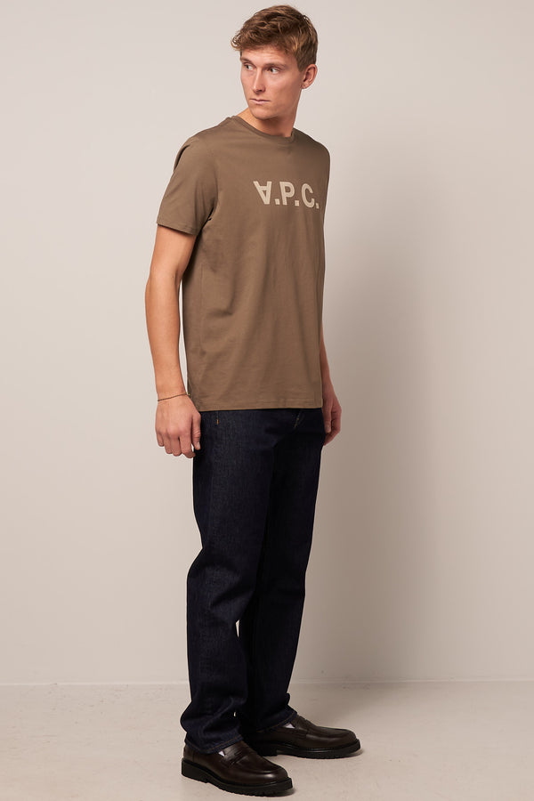 VPC Bicolour T-Shirt Khaki Grey