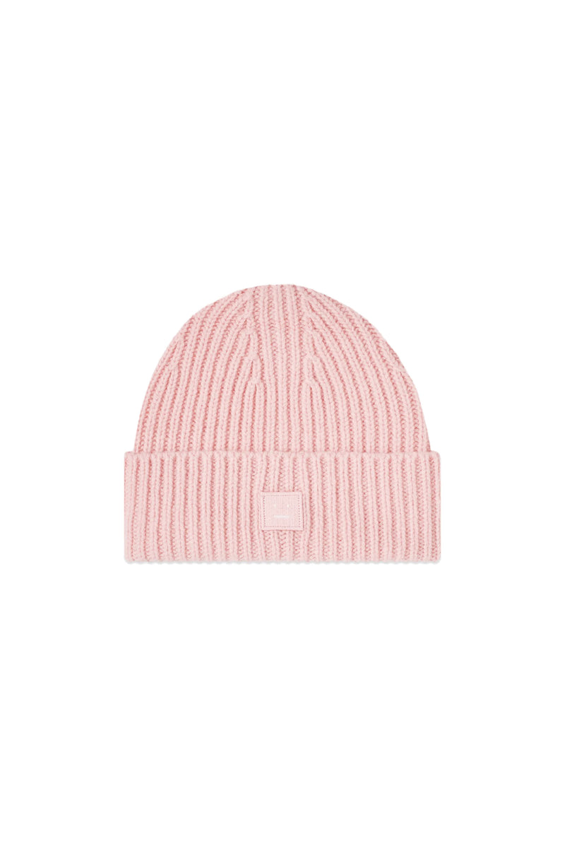 Face Beanie Faded Pink Melange