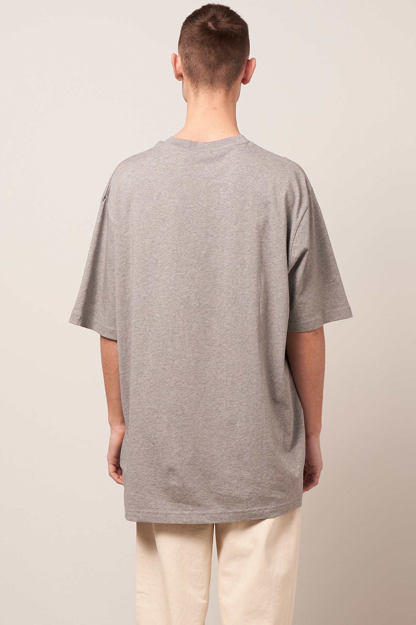 Read Me T-shirt Light Grey Melange