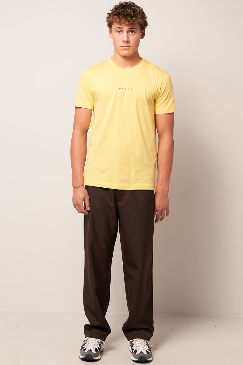 Organic Logo T-Shirt Lemon