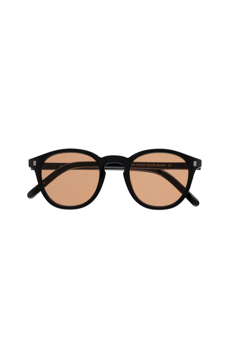 Nelson Black/Orange Solid Lens